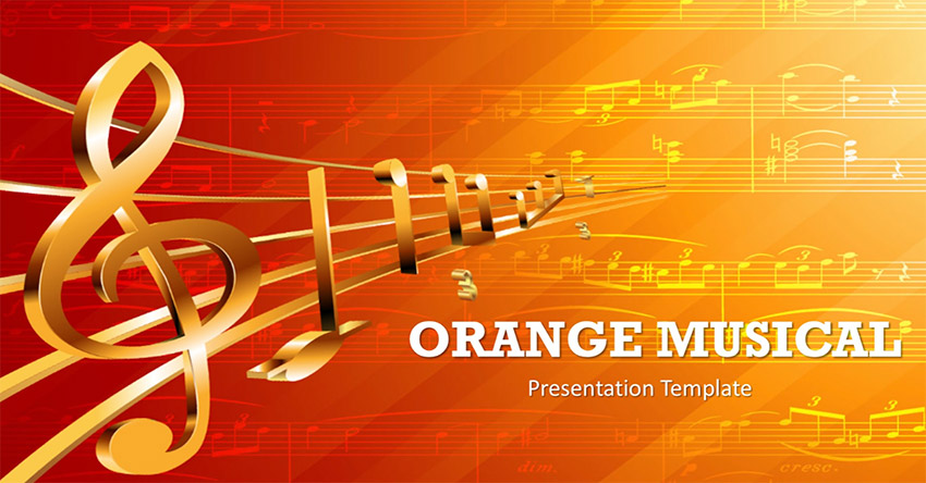 20 Best Free Music Theme PowerPoint Templates + PPT Backgrounds 2025